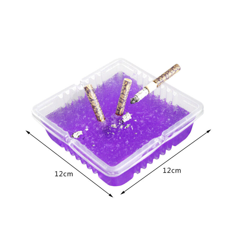 #A 30pcs Disposable Square Ashtray Reduce Ash Raising Tray Cigarette Accessories