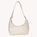 Retro Women PU Leather Hobos Shoulder Bag Casual Solid Color Small Underarm Bags