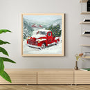 5D Red Car Diamond Painting Kit Round Drill Rhinestone Picture Craft for Gi