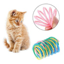 Cat Toys Colorful Spring Bounce Plastic Pet Kitten H3T2 I2G HOT Interactive Z0B5