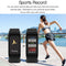 R3C IP65 Waterproof Heart Rate Blood Pressure Sleep Monitor Bracelet(Black)