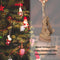 3pcs DIY Christmas Wooden Hanging Ornaments Nordic Style Window Decorations