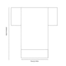 Floating Pool Noodle Chair - Water Hammock Multi-Purpose (7.5x150cm Blue) Newly