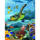 Sea Turtle DIY Diamond Painting Kits Full Round Drill Home Wall Decor (V2407)