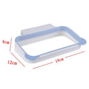 Cartoon Panda Hang Garbage Bag Rack Holder Closet Storage Organizer(Blue) Newly