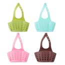 Sucker Bathroom Soap Drain Rack Drop Hanging Bags Storage Basket Sink Holder