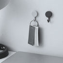 10pcs Nordic Adhesive Wall Hooks Strong Home Towel Key Hanger (Black+White)