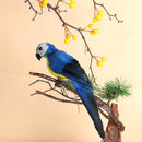 Creative Foam Feather Artificial Parrot Birds Home Ornament Imitation Bird Mo
