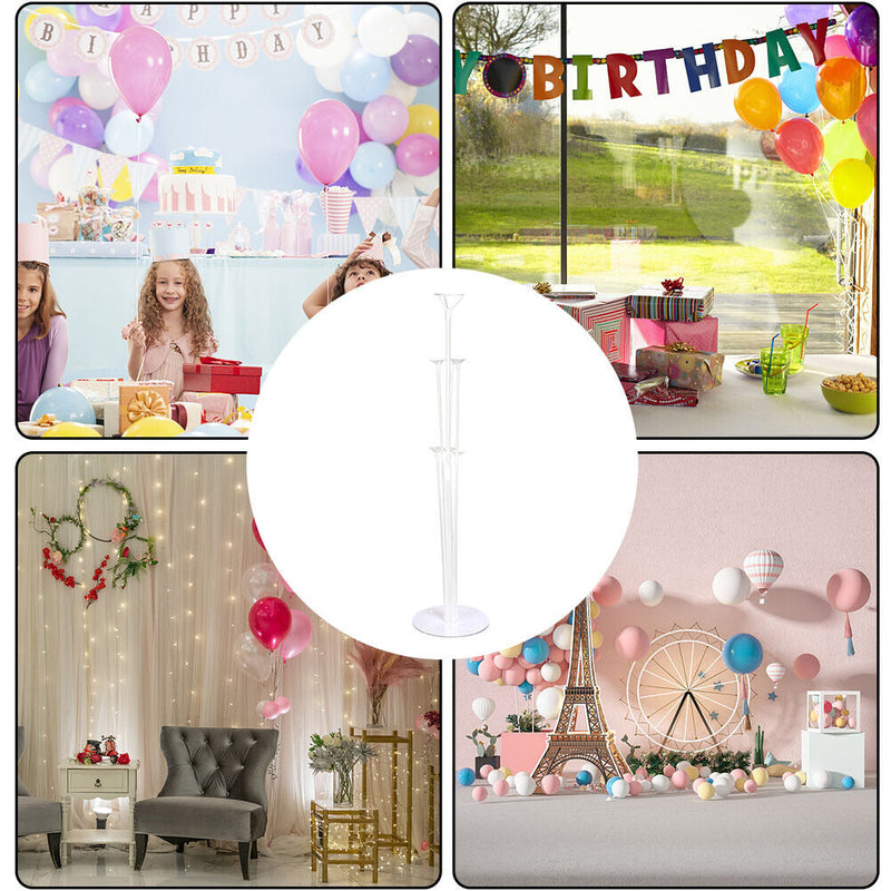 4x Wedding Decoration Table Balloon Holder Column Balloons Floating Stand Newly