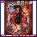 5D DIY Full Round Drill Diamond Painting Kit Halloween Pumpkin Drawing Orname