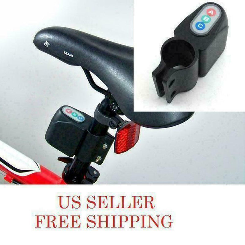 Security Bicycle Motorbike Moped Cycling Bike Alarm Lock Loud Sound Y9J6 J4F3