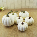 6Pcs Artificial Mini Foam Pumpkin Simulation Props Party Christmas Decor BFE3\