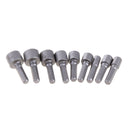9pcs Nut Drivers 1/4 Inch Hex Shank CRV Screwdriver Socket Bit Power Tools Newly