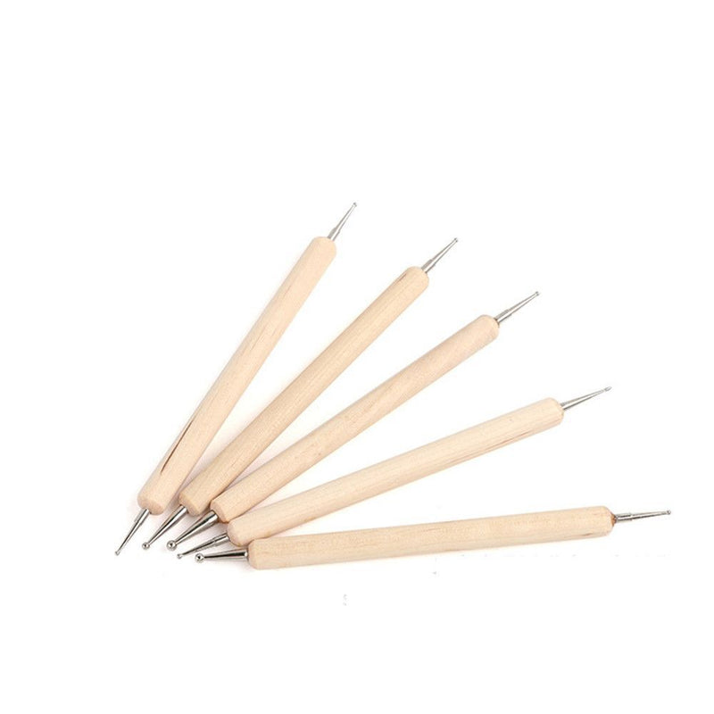 Double Ends Nail Art Dotting Pen UV Painted Pen Nail Art Pen Art Nails Brushes