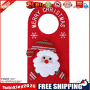 Merry Christmas Non-wovens Fabric Door Hanging Christmas Decor(Santa Claus)