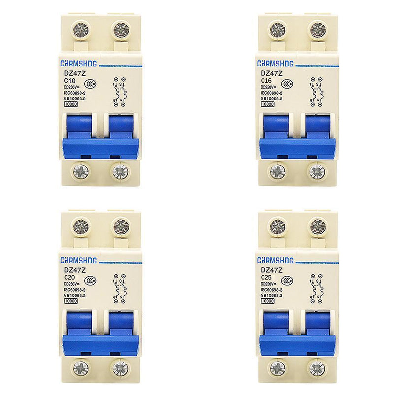 DZ47Z-63/2P Photovoltaic DC Circuit Breaker Protection Air SwitchX3(10A)