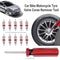 10pcs Tyre Valve Cores w/ Remover Tool for Schrader Car Bike Motorcycle