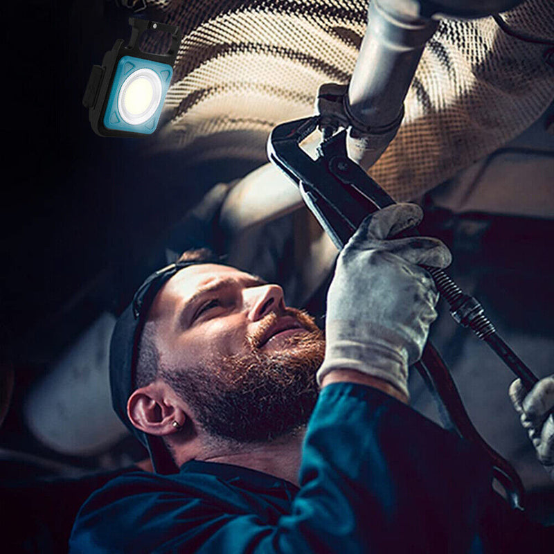 LED Keychain Flashlight USB 500 Lumens Outdoor Cycling Camping Working Lights