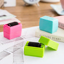 Messy Code Identity Privacy Information Coverage Confidential Stamp (Green)