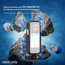 For Insta360 One X3 Panoramic Action Camera Plastic Protective Frame Cover Set~