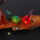 2pcs/Pack Delivers Cute Simulation Bird Flock Boutique Decor Home Table B