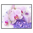 Flower 5D Round Diamond Painting DIY Needlework Cross Stitch Set Decor Gift