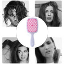 Scalp Massage Wide Teeth Air Cushion Comb Home Hairdressing Hollow Hair Bru