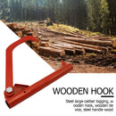 Steel Roller Felling Lever Lifter Log Peavy Home Transport Cant Hook for Wood