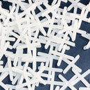100pcs 2mm Tile Leveling System Tile Spacer Cross Spacers for Floor Wall Newly