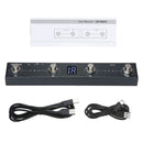 Guitar Pedal Chocolate MIDI Controller BT Wireless Programmable 4 Footswitch