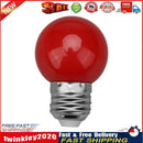 Colorful Globe Light Bulb E27 3W SMD2835 LED Lamp Bar Home Decor (Red) Newly