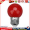 Colorful Globe Light Bulb E27 3W SMD2835 LED Lamp Bar Home Decor (Red) Newly