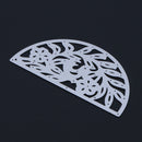Semicircle Lace Flower Metal Cutting Dies Stencil for Scrapbooking Album -1