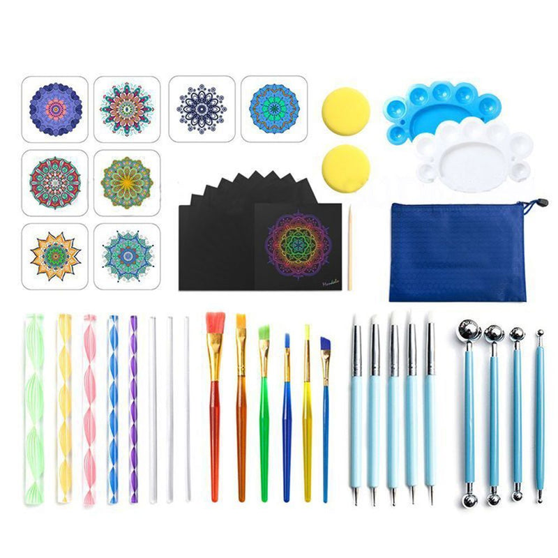 DIY Clay Pottery Painting Rock Mandala Dotting Tool Ceramic Tool Art Pen