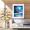 Lighthouse Full Moon 5D DIY Full Square Diamond Painting Digital Coloring M