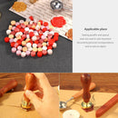 100pcs Octagon Fire Painting Seal Paint Grains for Stamping Wedding Envelopes