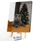 Painting By Numbers Kit Frameless DIY Christmas Black Cat Hand Painted Artwork