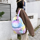 Fashion Shoulder Satchel Children Outdoor Sports Oxford Cloth Zipper School Bag