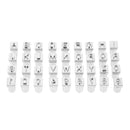 36pcs Steel Punch Alphabet Letter Number Stamper Set Leather Tool (6.5mm) Newly