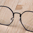 Octagon Metal Anti Blue light Eye wear Vision Care Anti-blue Glasses Eyeglasses