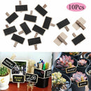 Stand Party Decor Message Note Clip Mini Blackboard Notice Sign Chalkboard