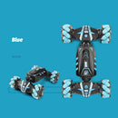 2.4GHz Watch Remote Control 4WD RC Stunt Car Electric Crawler Off-Road Vehicle