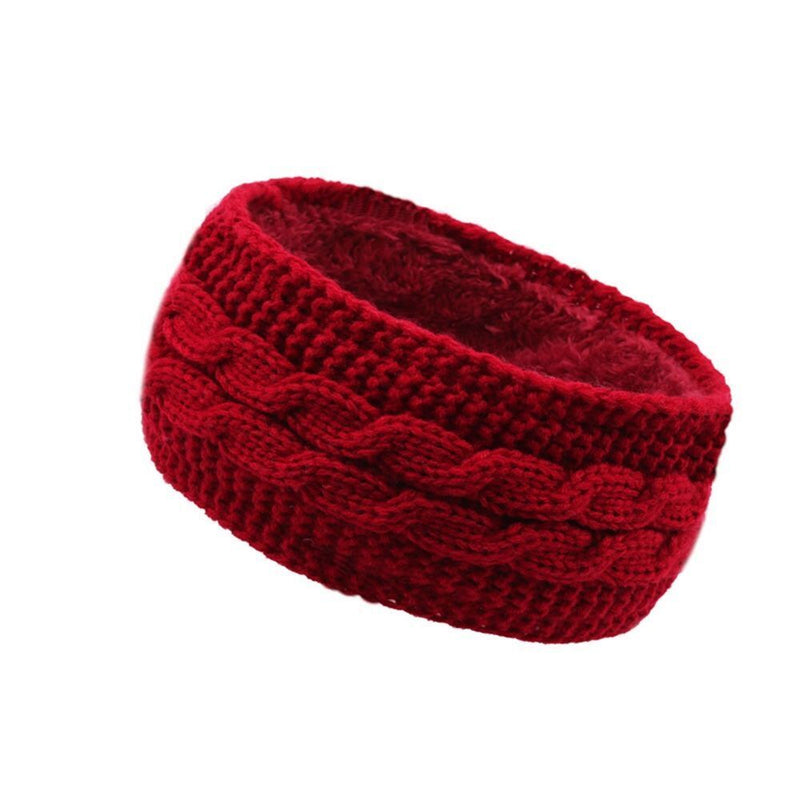 Woolen Turban Headwraps Knitting Headband Hair Band Headwear Ear Warmer