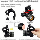 Rotatable Bicycle Headlight Riding Light Rear&Front Lights T6 LED Bike Lights
