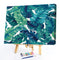 Tropical Leaves Oil Paint By Numbers Kit DIY Handpainted on Canvas Wall Art