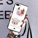12x Kids Full Drill DIY Diamond Painting Stickers Animal Phone Cup Decals Newly