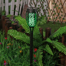 12LED Solar Flame Light Flickering Waterproof Garden Landscape Lamp (2pcs) Newly