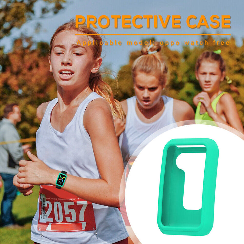 Anti-Scratch Watch Housing Cover for OPPO Watch Free Protector (Mint Green)