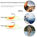 6cm 3g Luminous Shrimp Swimbait Simulation Prawn Fishing Baits Fishing Tackle