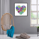 5D Diamond Painting Kit DIY Flowers Square Diamond Mosaic Picture Art